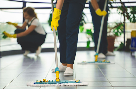 Retail Store Commercial Cleaning Coverall